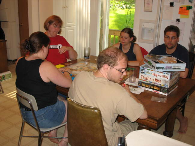 GameDay Myers - Jacob, Amber, Kathy, Tracy & Aaron