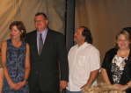 Pauls Ordination - Colette, Paul and Brent