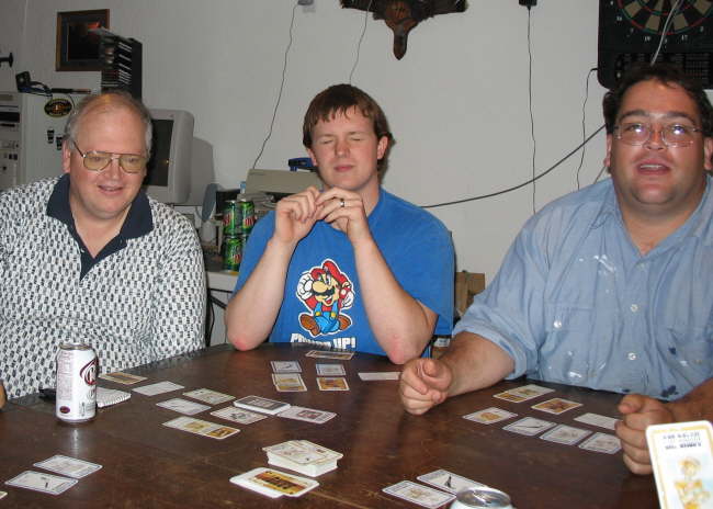 GameDay Chris' - Tim, Eric and Chris during Bang!