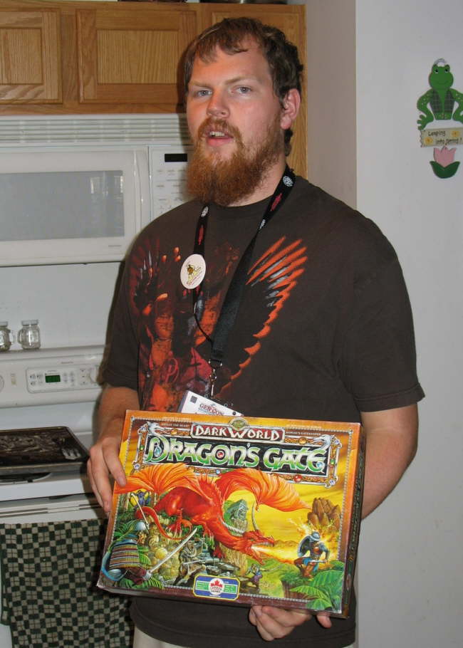 GenCon 06 - Zac with Darkworld - Dragons Gate