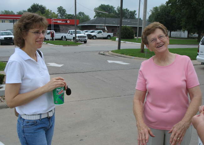 Fitzjarrald Reunion - Tims cousin and Aunt