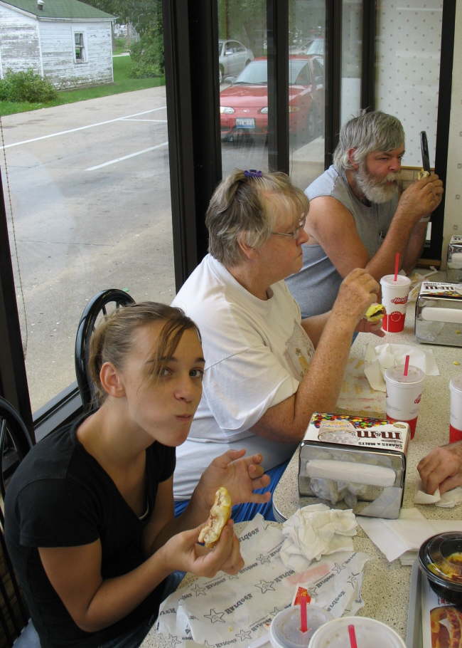 Fitzjarrald Reunion - Breakfast at Hardees