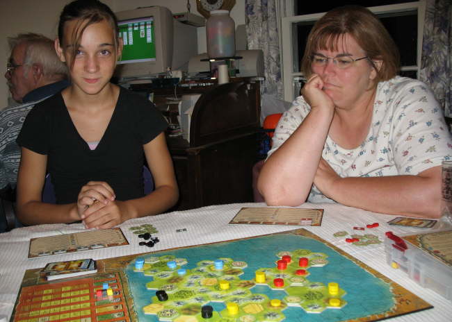 Fitzjarrald Reunion - Rachel and Kathy playing Tempus