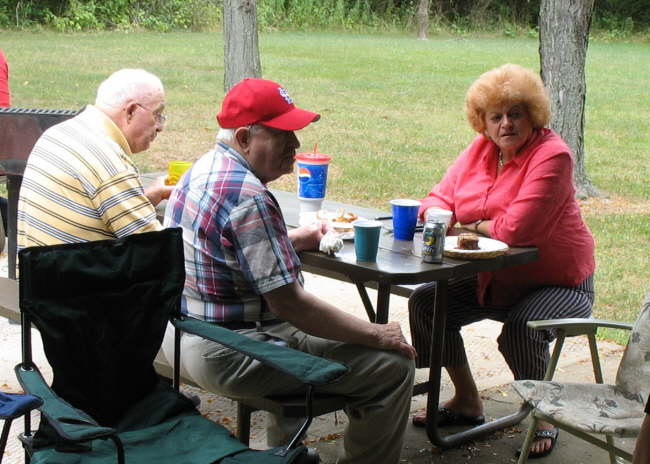 Fitzjarrald Reunion - Homer, Alvie and Marilyn