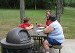 Fitzjarrald Reunion - Sue, Tim and Tims son