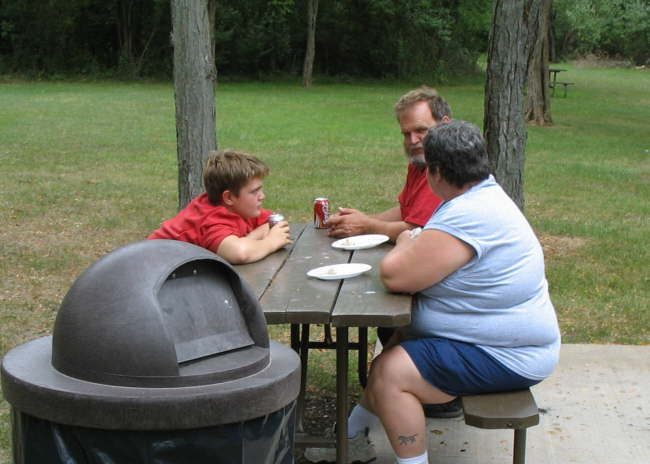 Fitzjarrald Reunion - Sue, Tim and Tims son