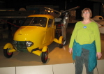 EAA Museum - Kathy and flying car