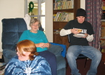 Christmas Fitzjarrald - Anna, Grandma and Lukas