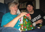 Christmas Fitzjarrald - Grandma and Lukas