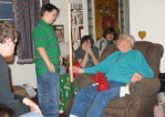 Christmas Fitzjarrald - Levi and Grandpa Ernie