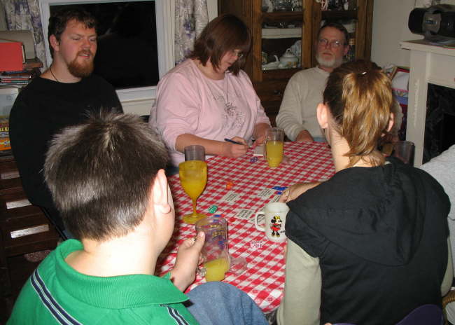 Christmas Fitzjarrald - Zac, Ginger, David, Levi and Rachel