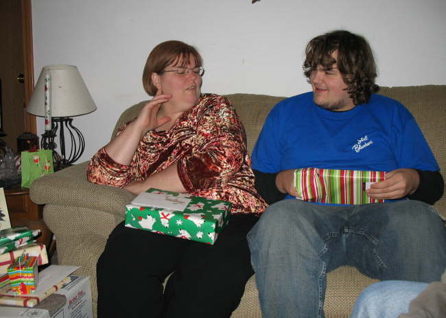 Kathy & Andrew - Christmas 06