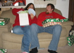 Amanda & Zac - Christmas 06