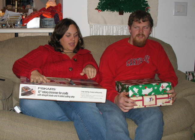 Amanda & Zac - Christmas 06