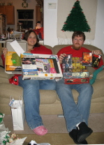 Amanda & Zac - Christmas 06