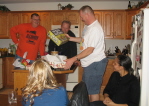 Paul,  Red, Steve & Therisha - Brothers Christmas 06