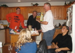 Paul,  Red, Steve & Therisha - Brothers Christmas 06