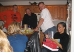 Paul,  Red, Steve & Therisha - Brothers Christmas 06