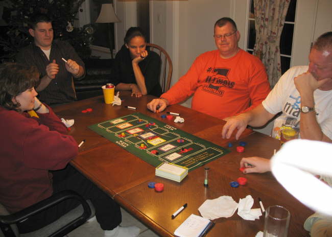 Colette, Jonathan, Therisha, Paul & Steve - Brothers Christmas 06