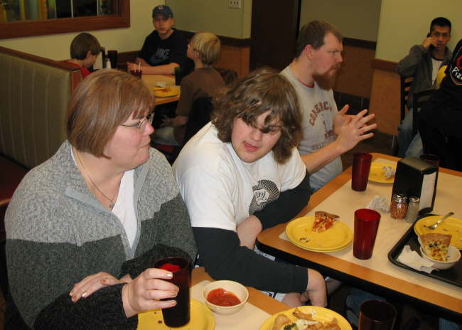 Kathy, Andrew & Zac - CiCi's