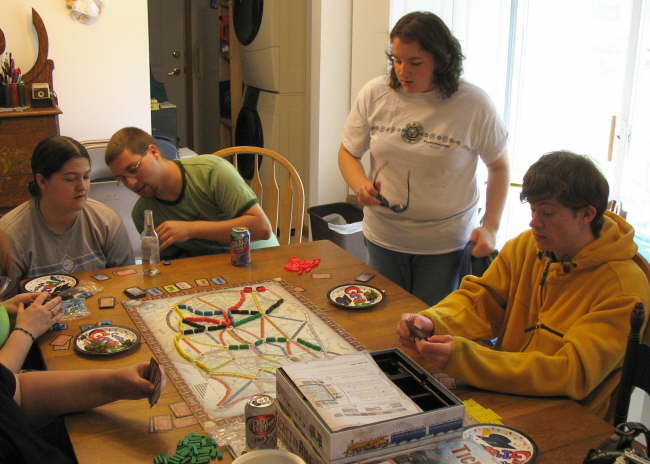 Gaming - Melissa, Aaron, Sam, John