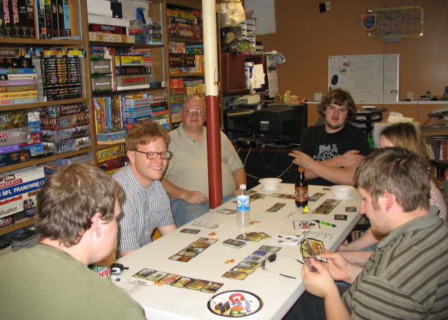 Gaming - Zac, Jeremy, Tim, Andrew, Kristen, George